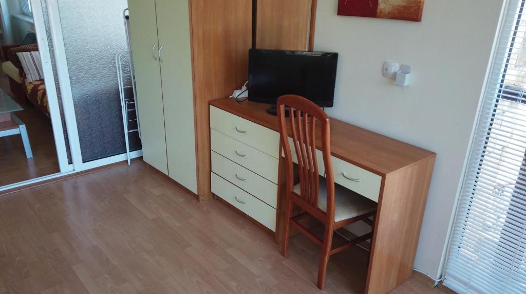 Panoramic 301 - Dedicated workspace with office desk, chair and high-speed WiFi for remote work